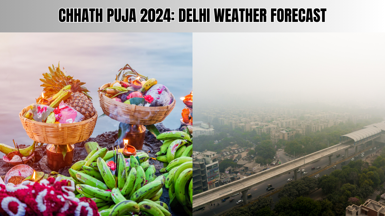 delhi weather and aqi: with air quality in 'very poor' range, what delhi chhath puja devotees can expect from the weather