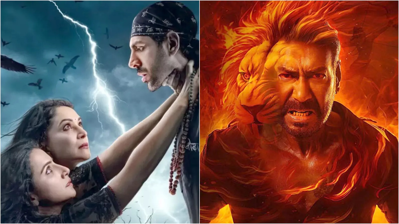 Bhool Bhulaiyaa 3 Vs Singham Again Movie Collections Day 6: Kartik Aaryan-Ajay Devgn Films In Stiff Contest