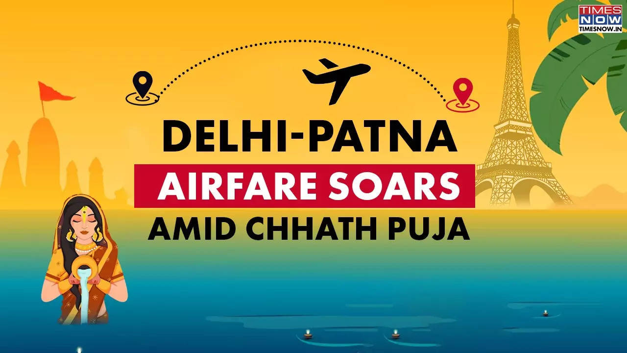 'chhath puja in seine river’: post claiming delhi to patna flight fare higher than ticket to paris sends internet in frenzy