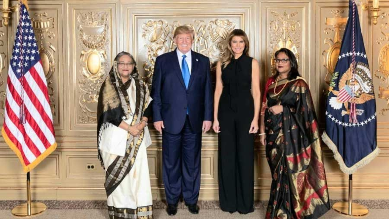 Sheikh Hasina Trump