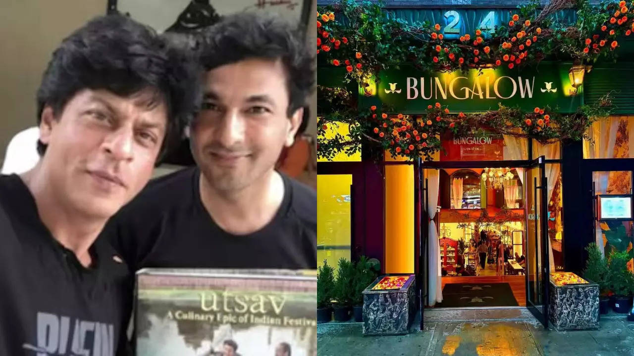 Chef Vikas Khanna Hosts Shah Rukh Khan At Bungalow