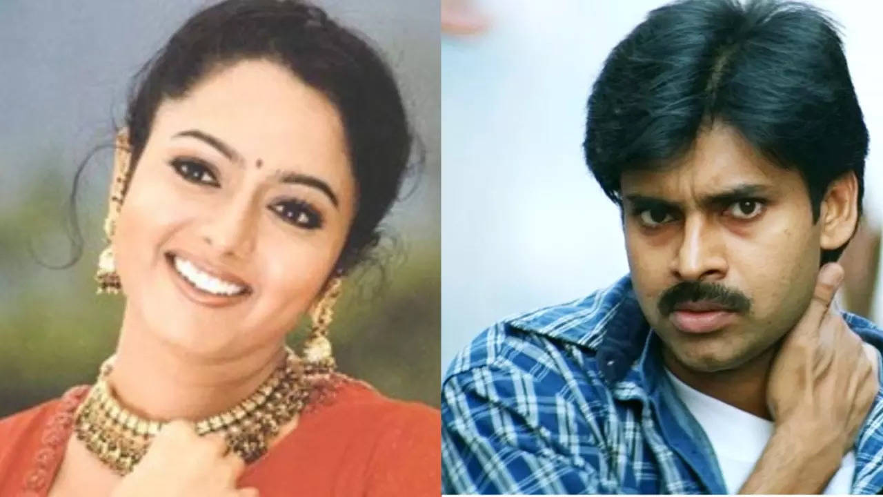 Soundarya and Pawan Kalyan