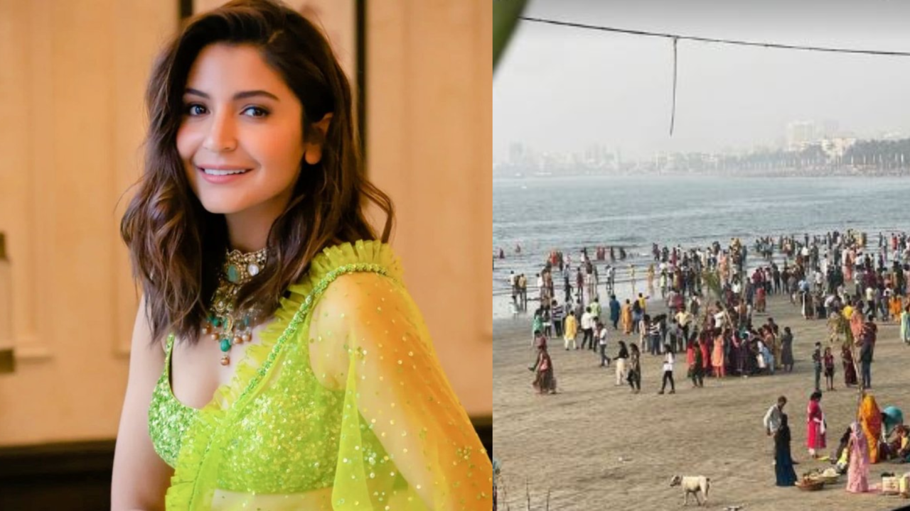 Anushka Sharma Extends Chhath Pooja Greetings With View Of Mumbai's Juhu Beach. See Post