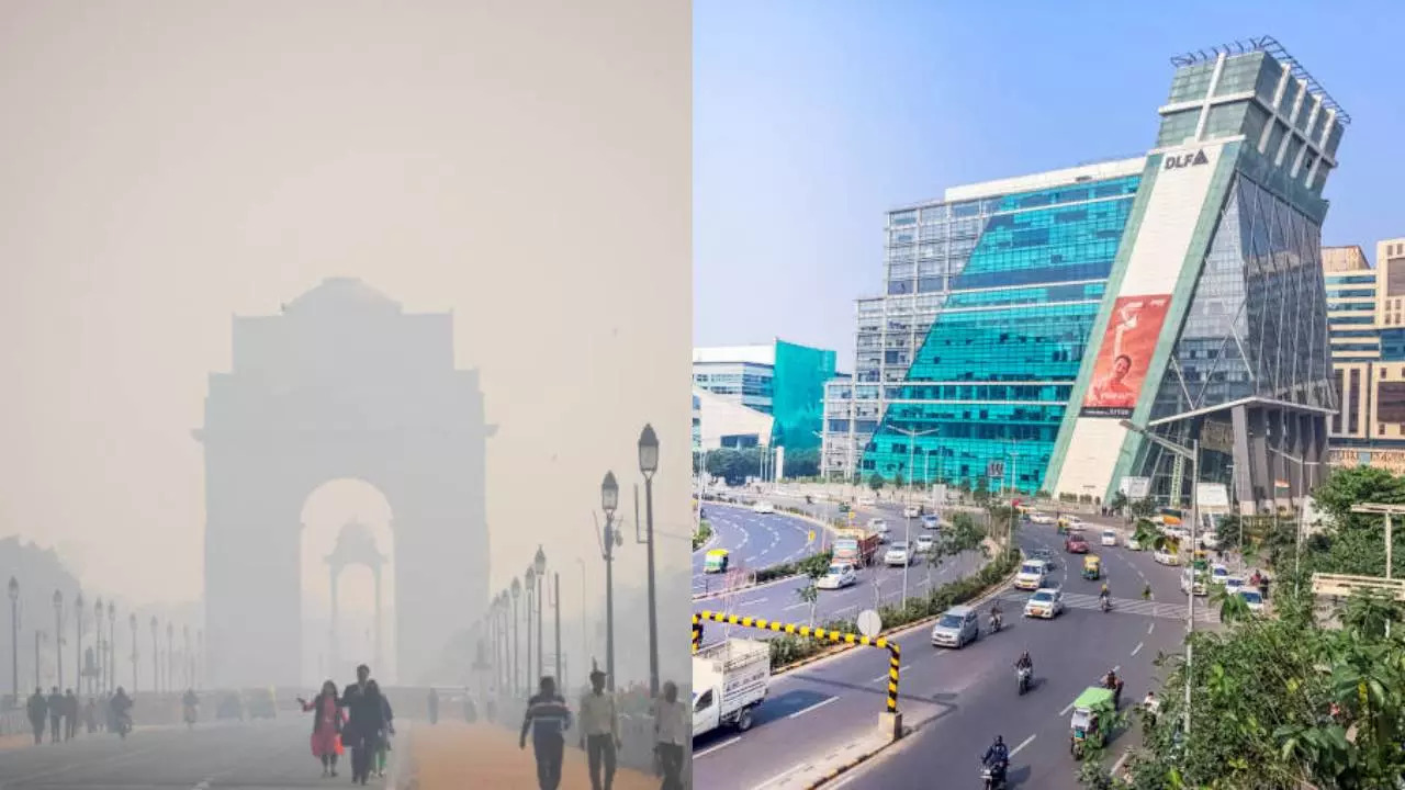 delhi vs gurgaon