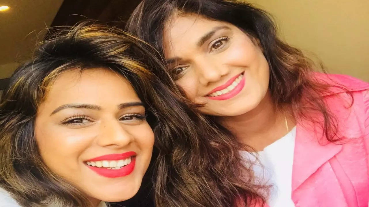 Nia Sharma Gets Glittery Diwali Gift From Her Mom