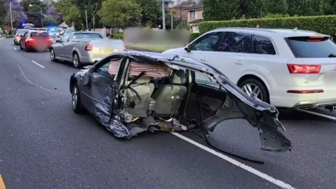 Mazda 6 Crash