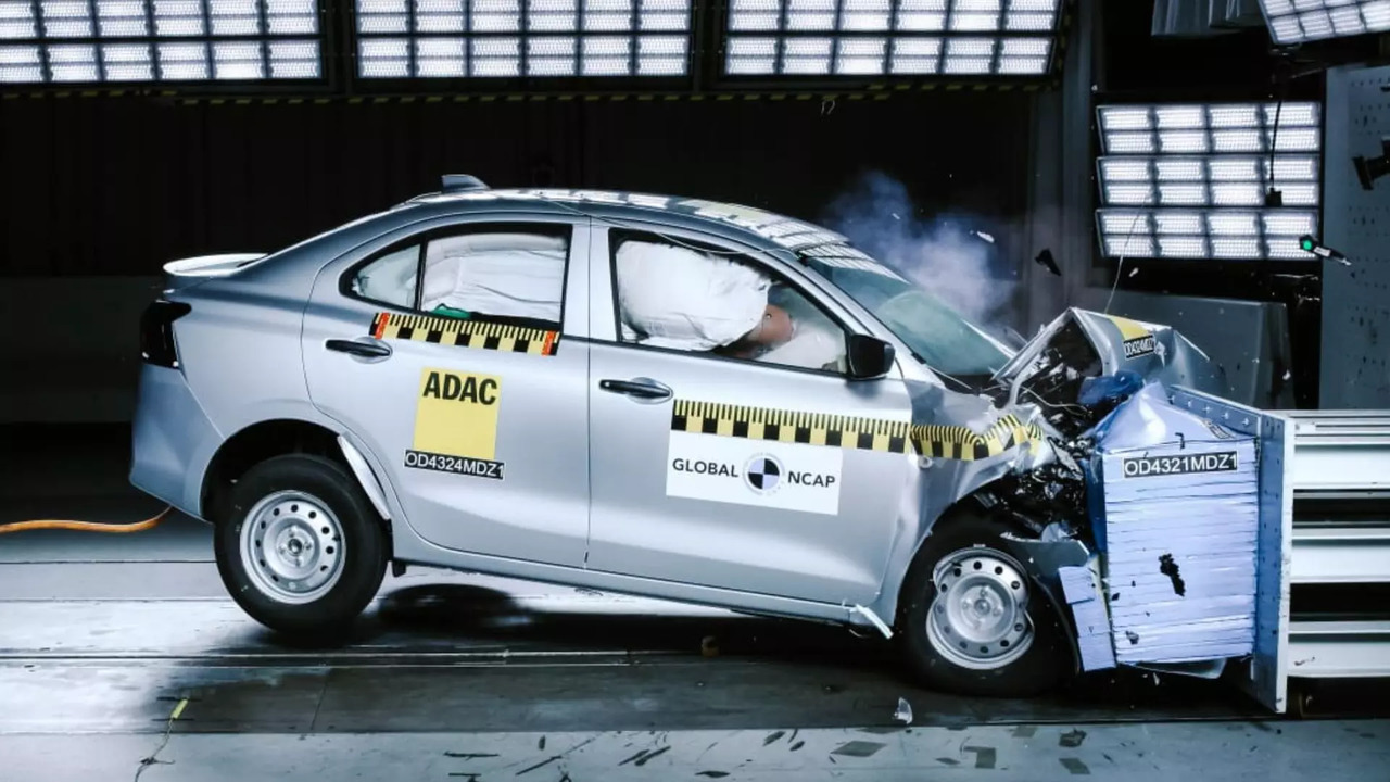 2024 Maruti Suzuki Dzire Crash Test