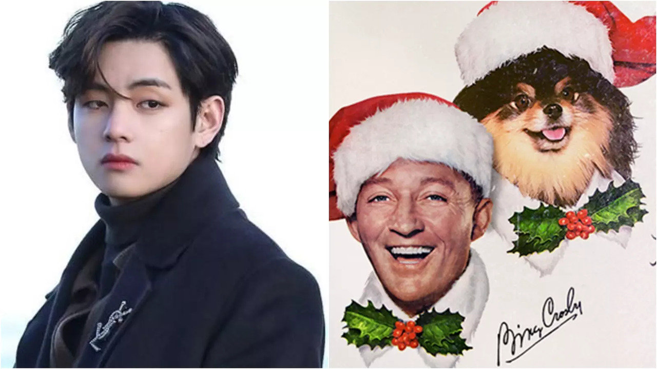 BTS' V Announces New Song White Christmas With Late Bing Crosby. ARMY Begins Release Countdown - 'Best News...'