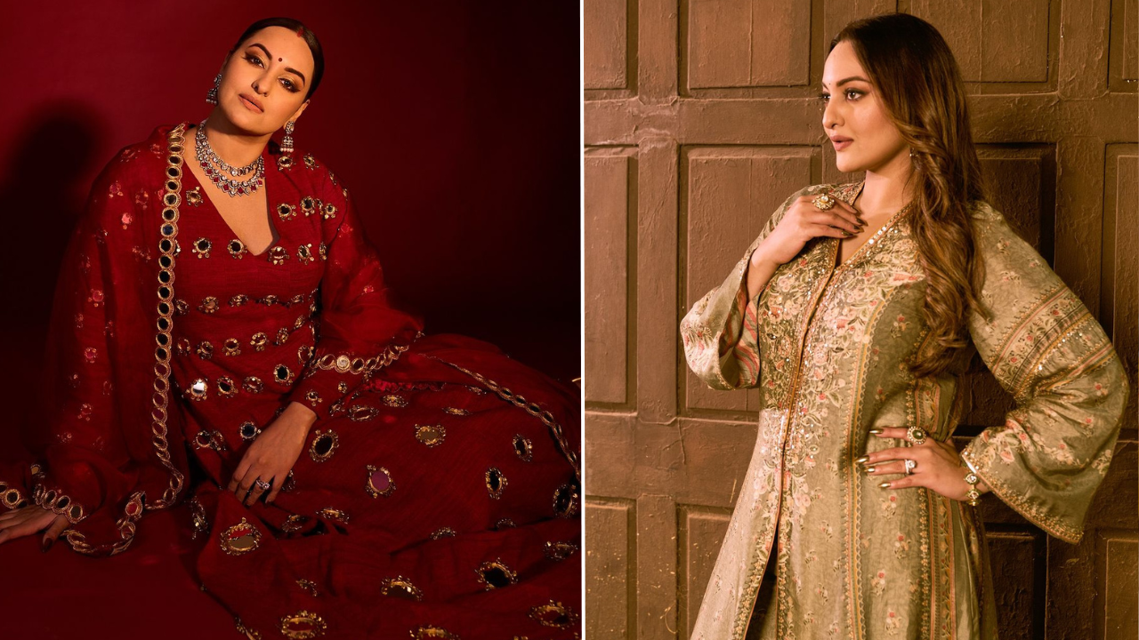 take inspiration from sonakshi sinha for winter wedding fashion