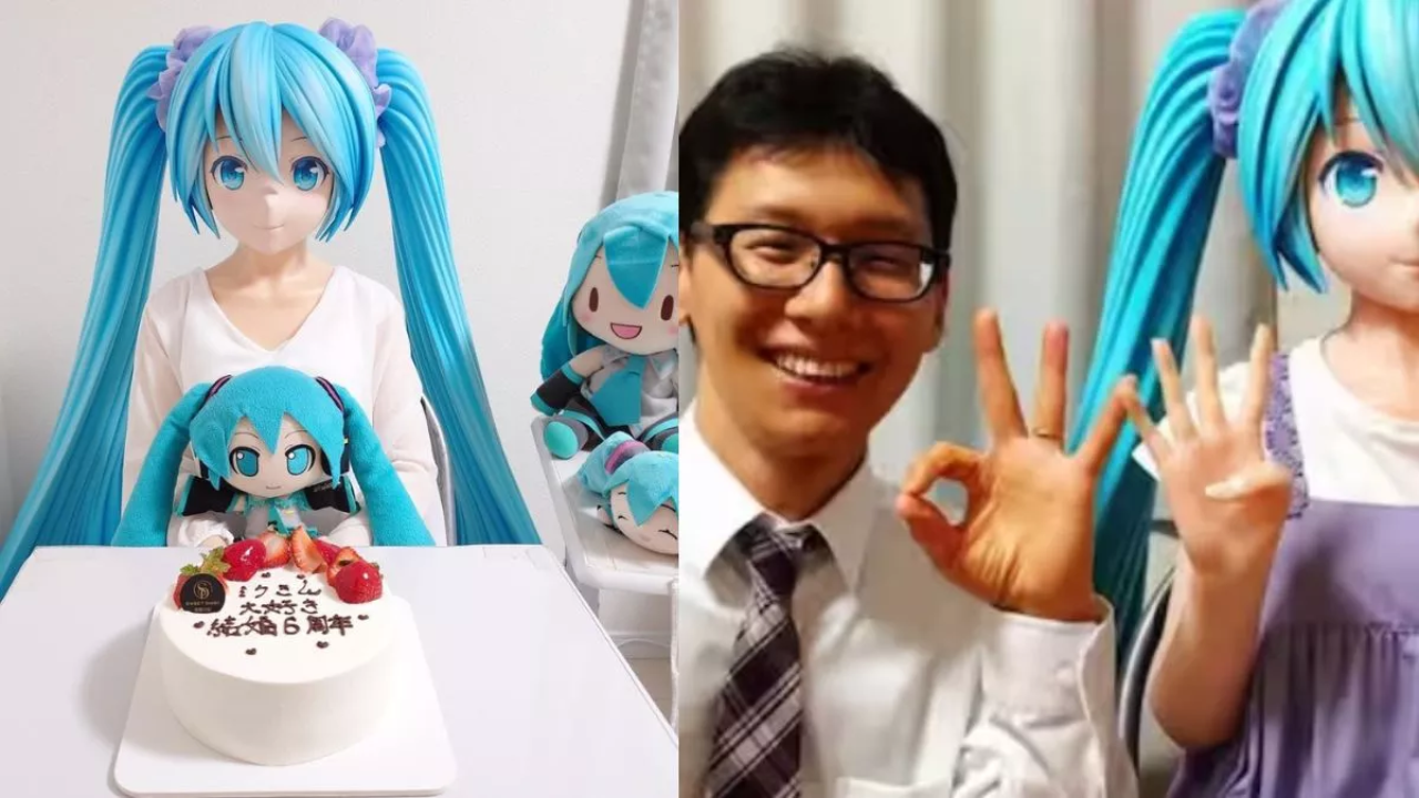 akihiko kondo celebrates sixth marriage anniversary with virtual wife