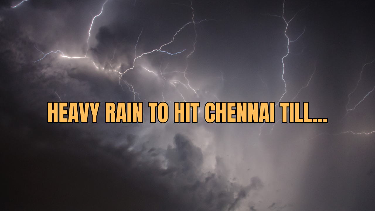 Heavy Rainfall Likely in Tamil Nadu as Low-Pressure Area Forms Over Bay of Bengal