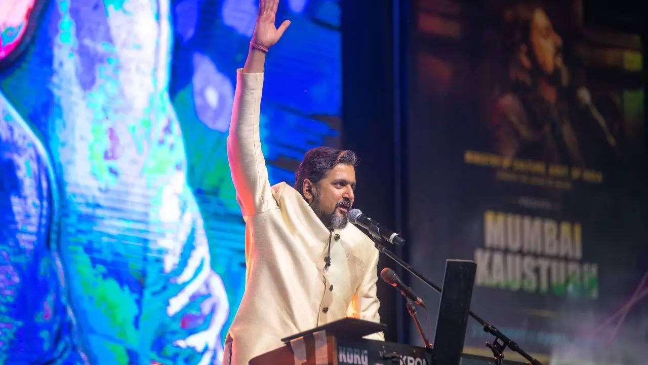 Ricky Kej at a concert