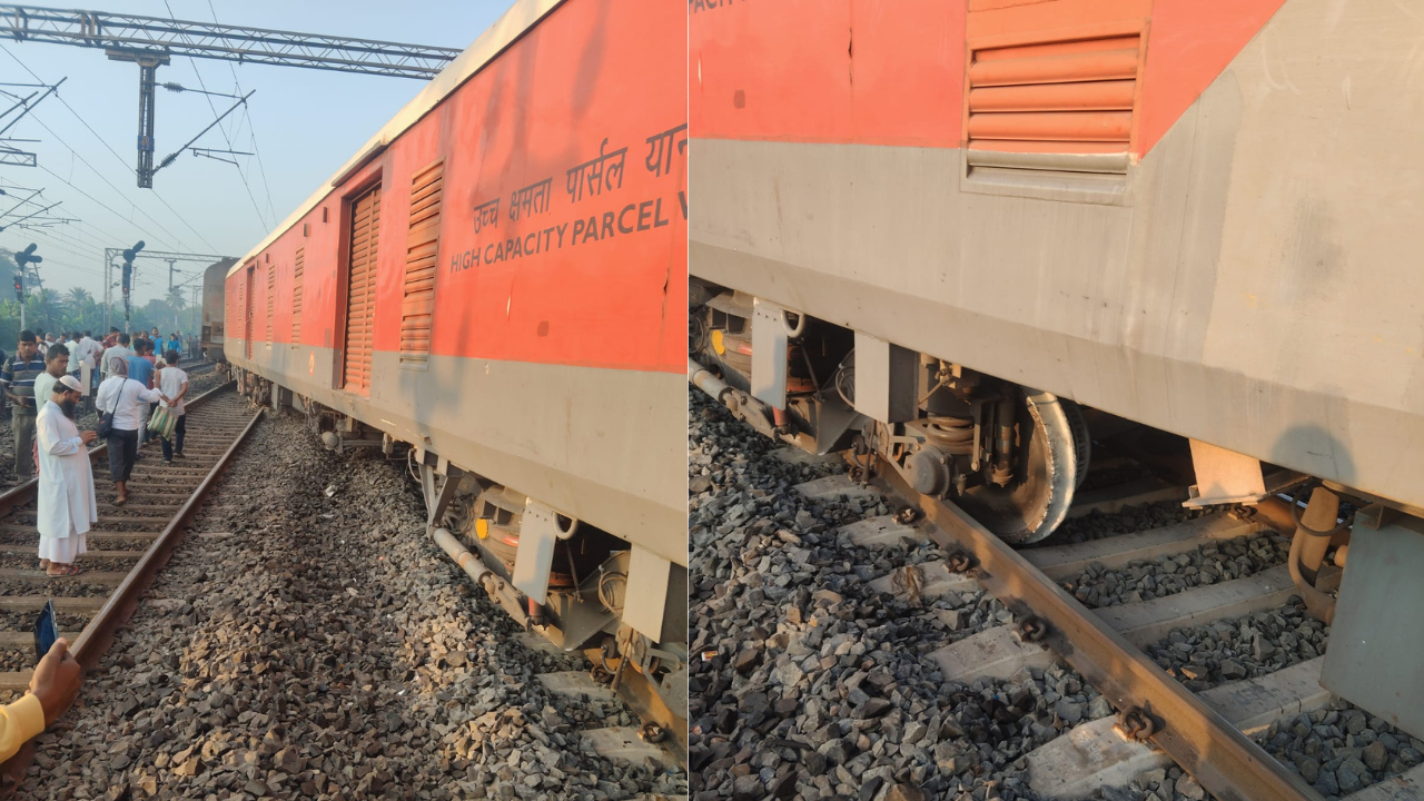 f 3 coaches of the 22850 Secundrabad Shalimar SF Express have derailed