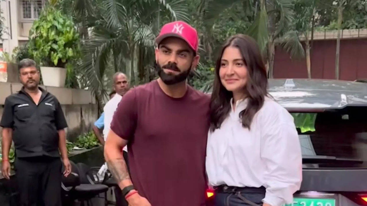 Virat Kohli, Anushka Sharma Look Uber Cool In Stylish Fits As They Attend  Neha Dhupia's Daughter Mehr's Birthday