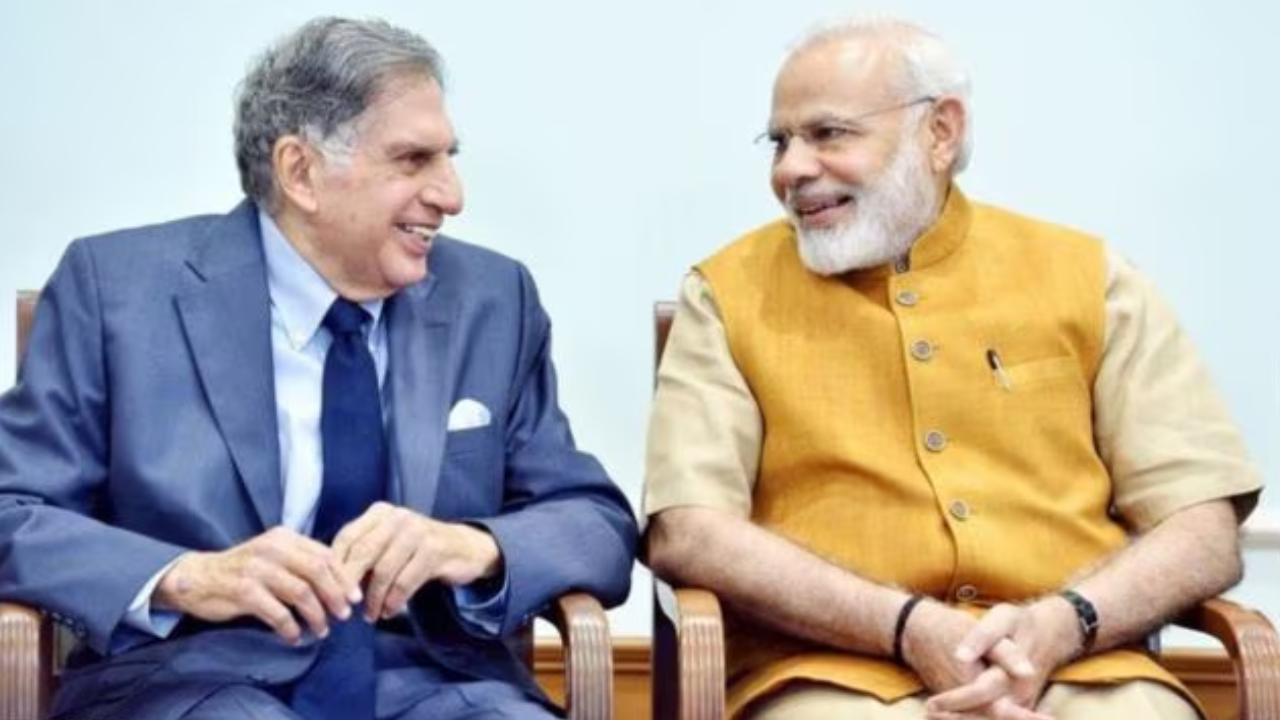 PM Modi and Ratan Tata