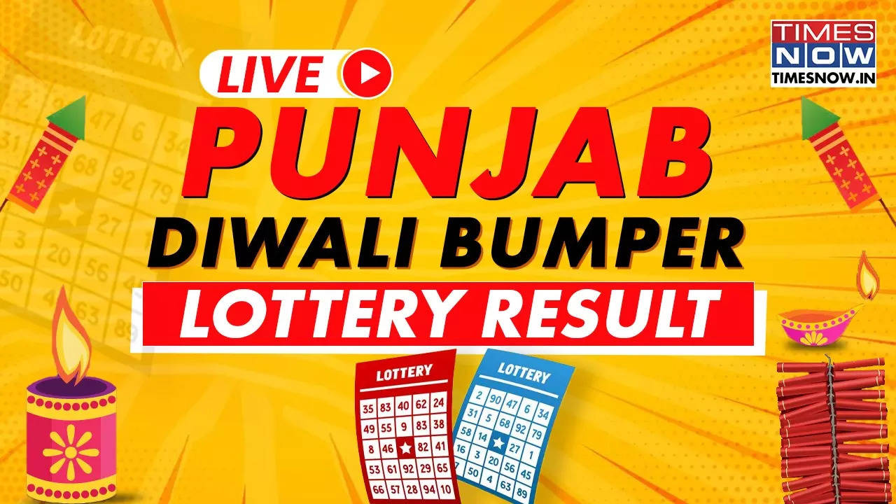 punjab state dear diwali bumper lottery result 2024 live updates check time and winners list