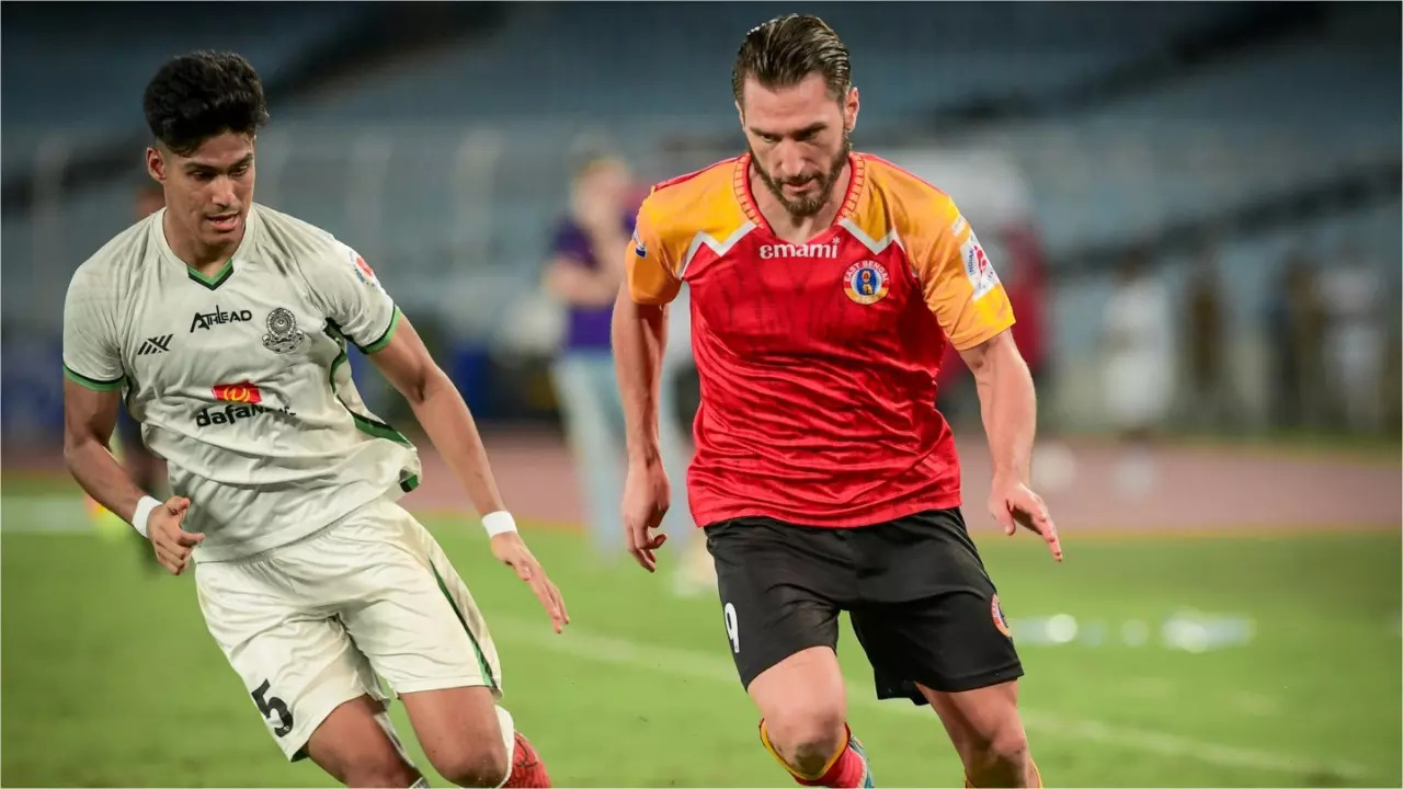 Nine-Man East Bengal Exude Resilience, Hold Mohammedan SC To Goalless Draw In Kolkata Derby