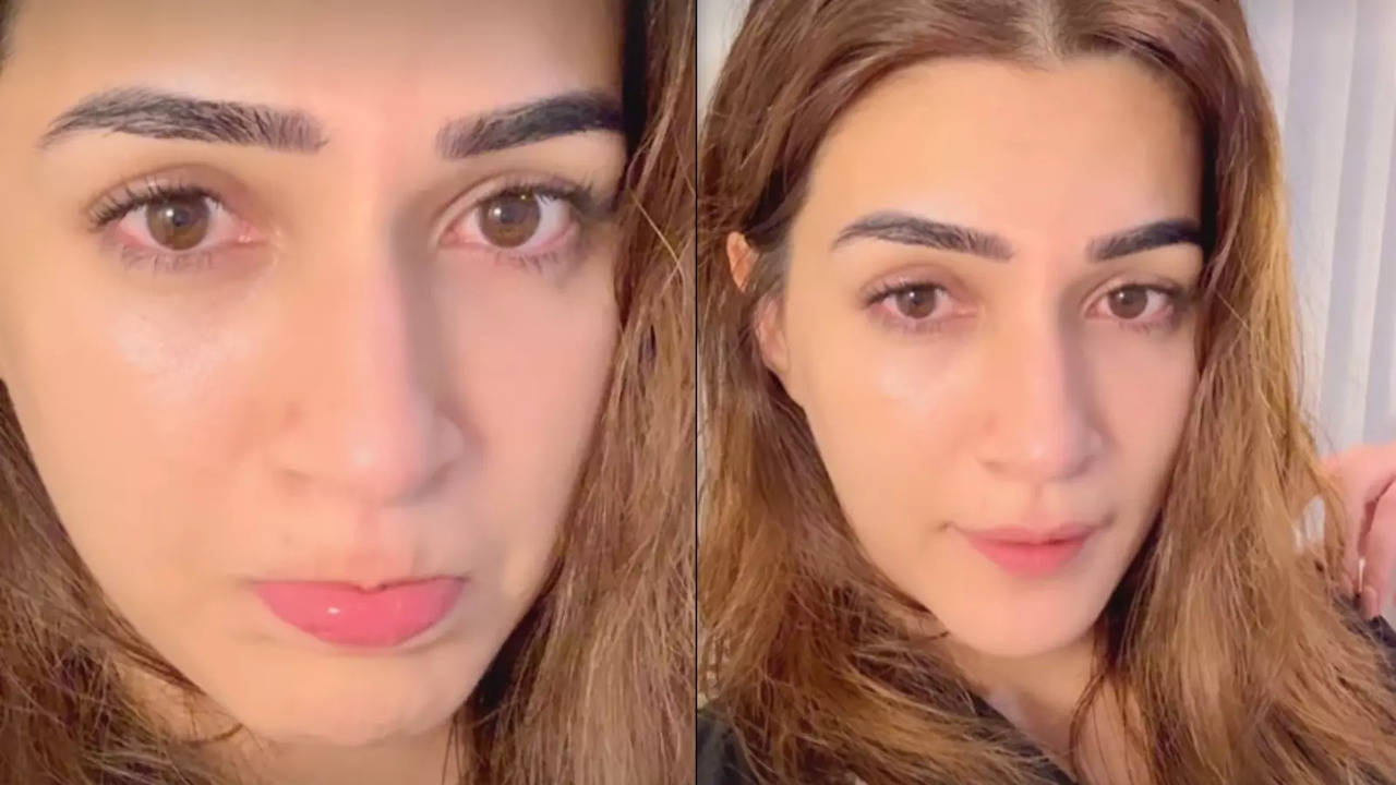 Kriti Sanon Shares Selfie After 'CRYING Scene', Here's What She Has To Say