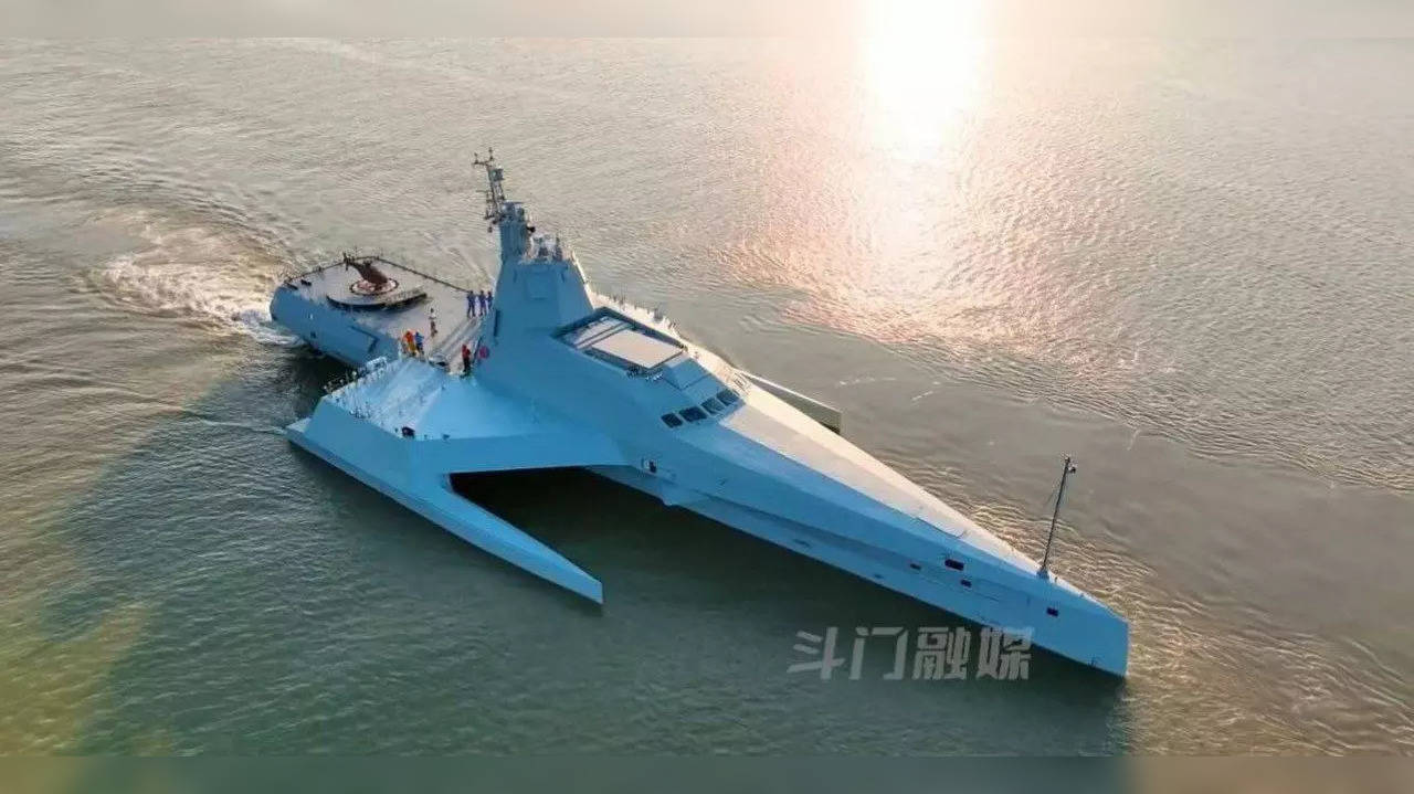 Chinese Unmanned Drone Ship 'Killer Whale.