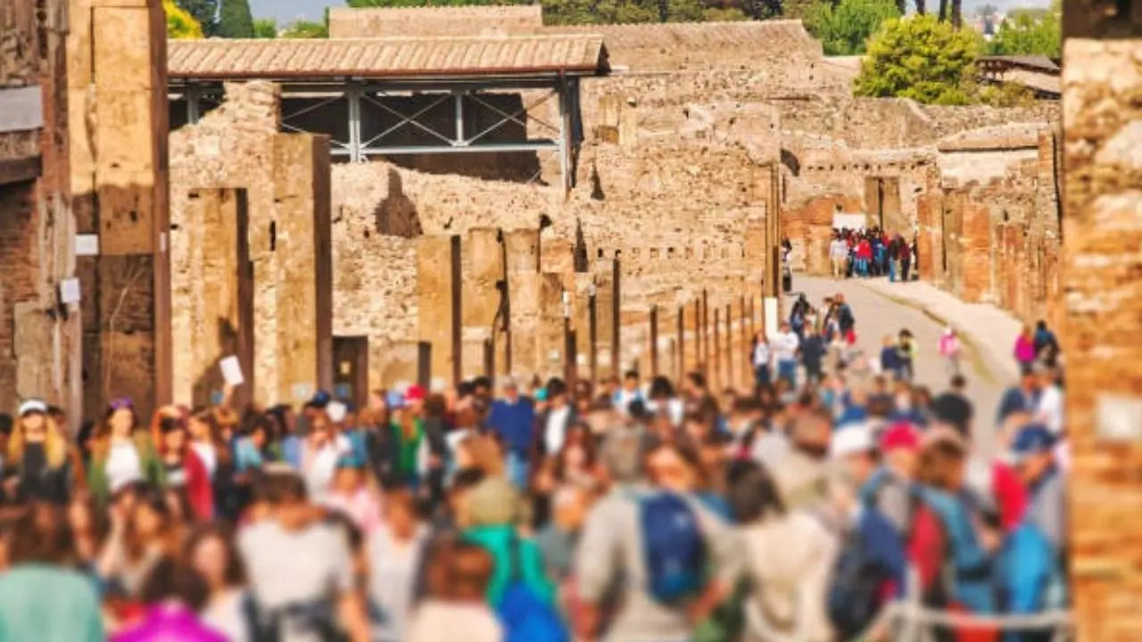 Overtourism Prompts Pompeii To Put A Cap On Daily Visitors. Credit: iStock