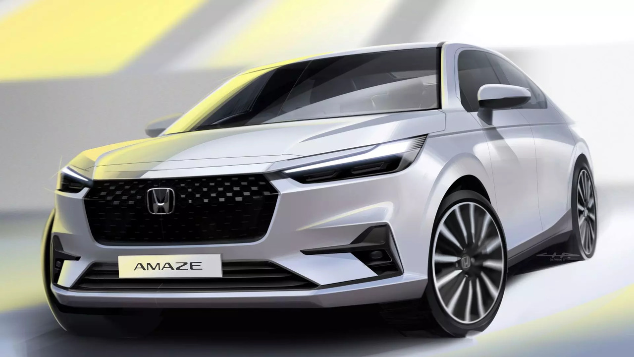 2024 Honda Amaze Sketches