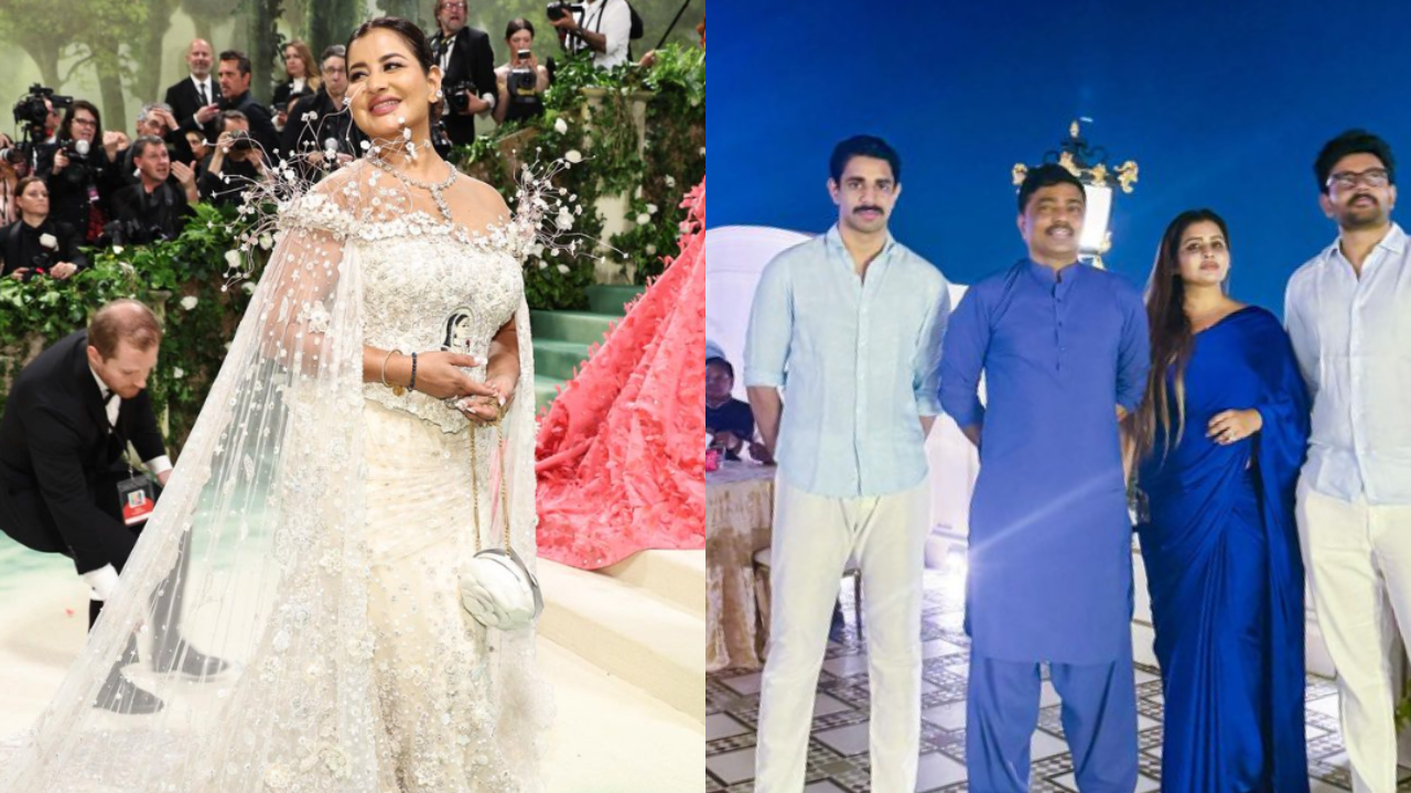 Sudha Reddy, creator of the Sudha Reddy Foundation, captured attention at the Met Gala with her “Amore Eterno” diamond necklace