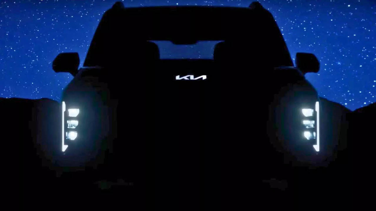 Kia Syros Teaser Front