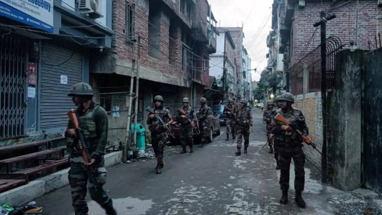 big breakthrough! 11 militants neutralised by security forces in manipur's jiribam