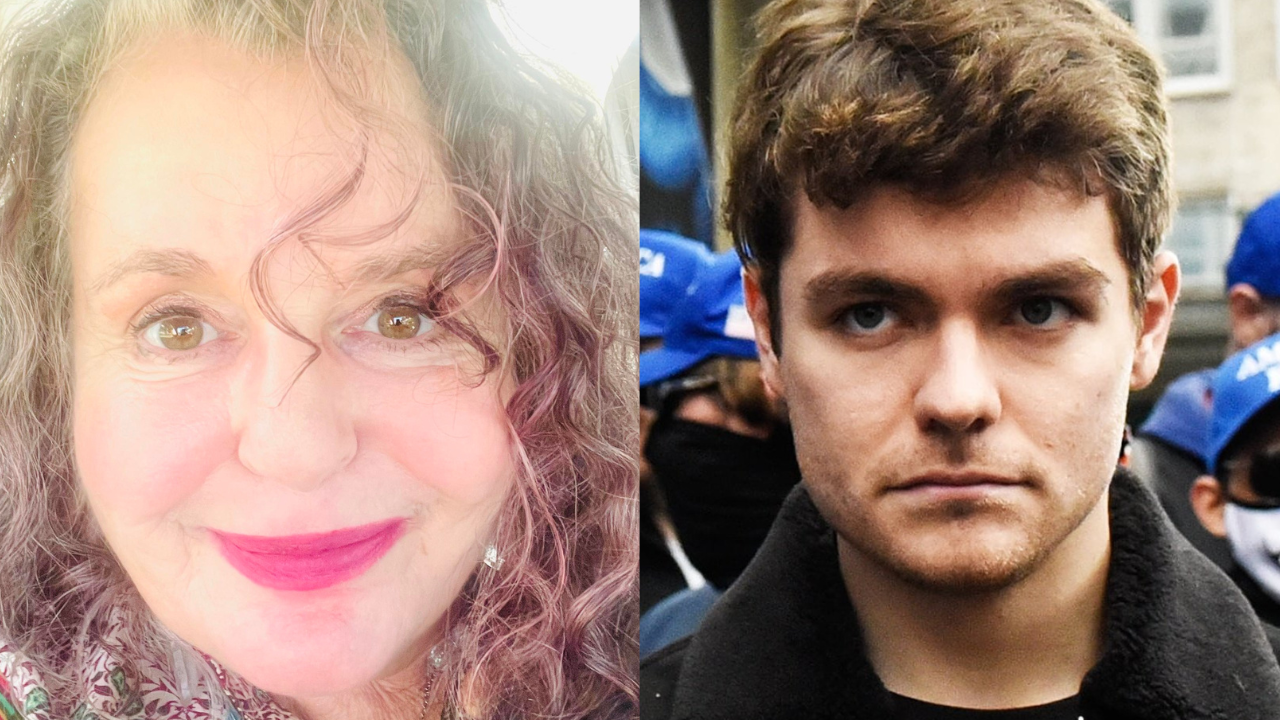 Marla Rose and Nick Fuentes