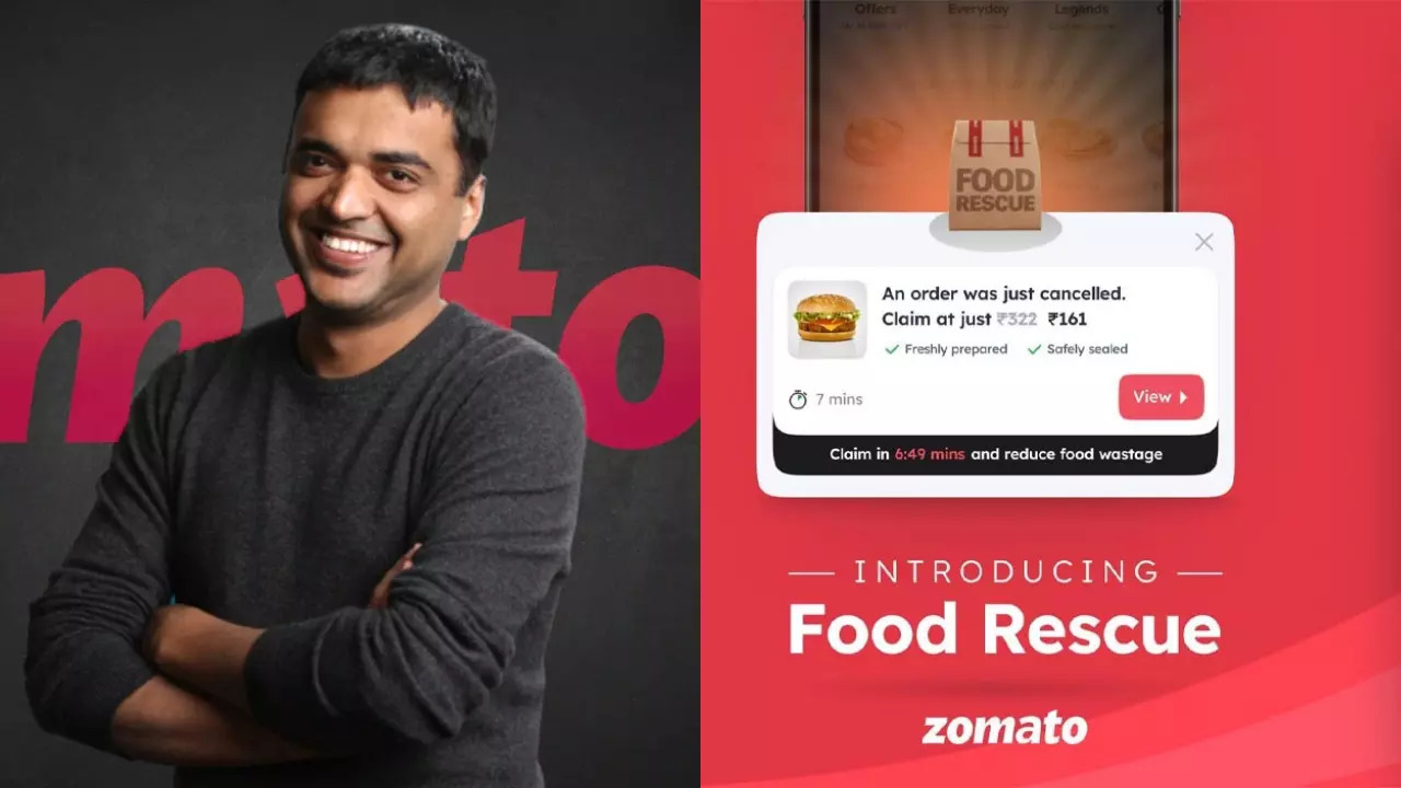 Zomato Launches New Feature On Their Cancelation Policy Called ‘Food Rescue’ To Reduce Food Wastage