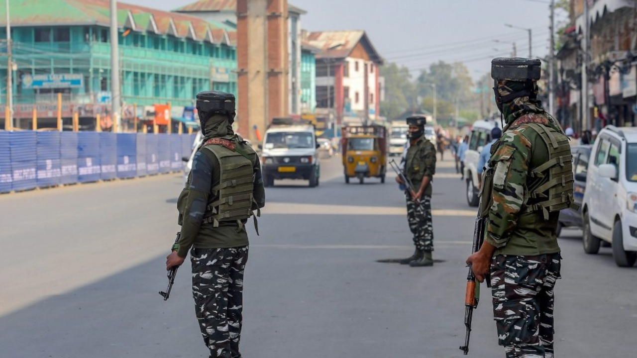 Security forces in Jammu and Kashmir