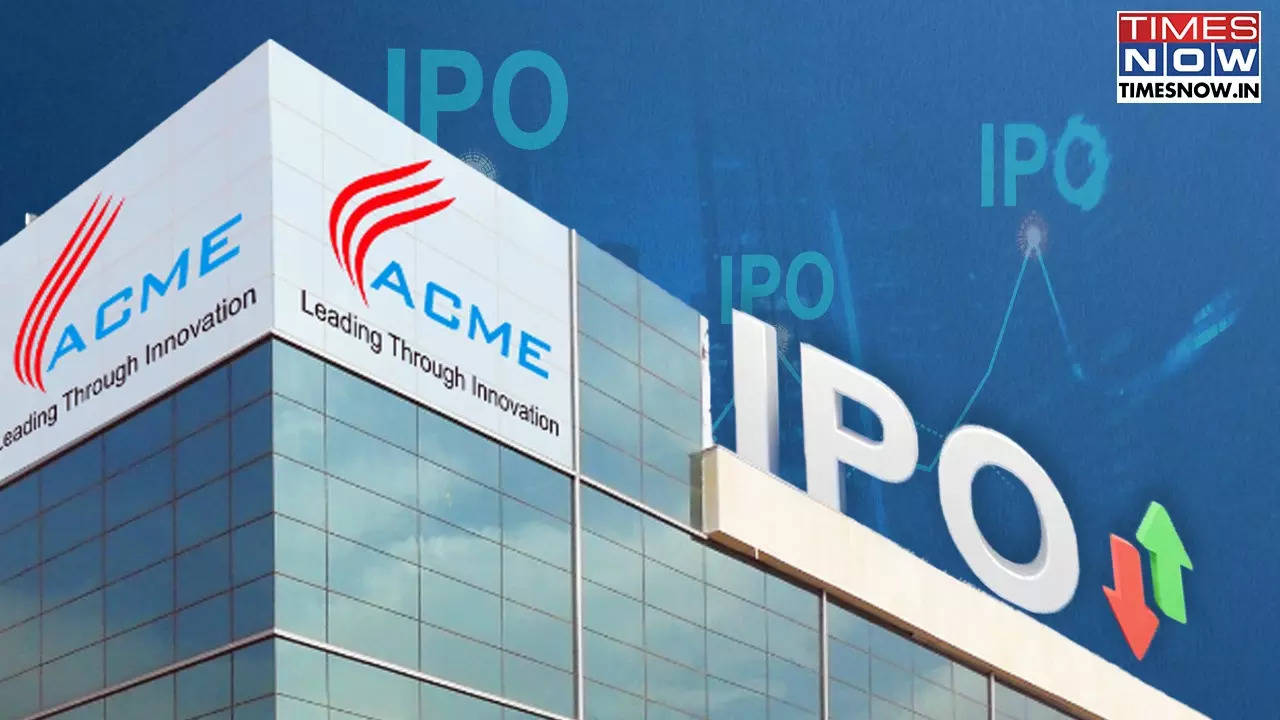 Acme Solar IPO, Acme Solar GMP, Acme Solar holdings IPO updates, Acme Solar IPO GMP, Acme Solar Share price, Acme IPO Listing