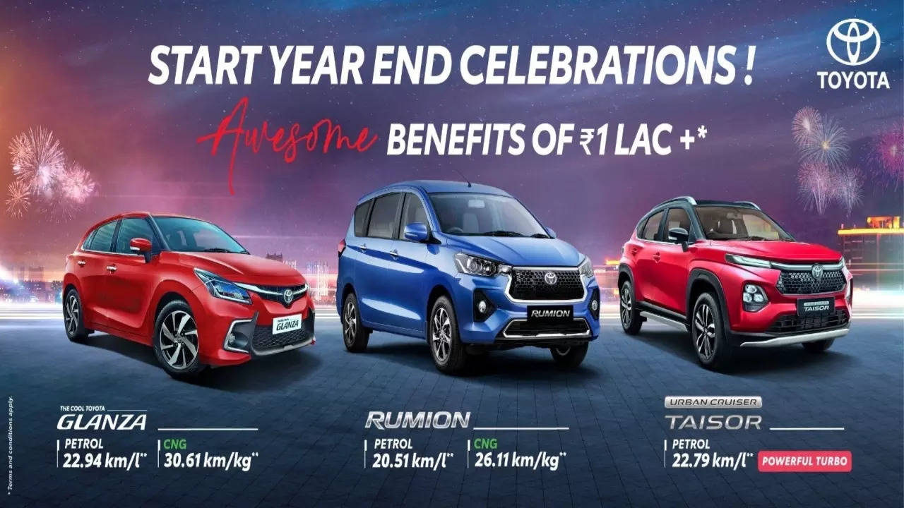 year-end offers: toyota’s new special editions of urban cruiser and glanza come with tga package