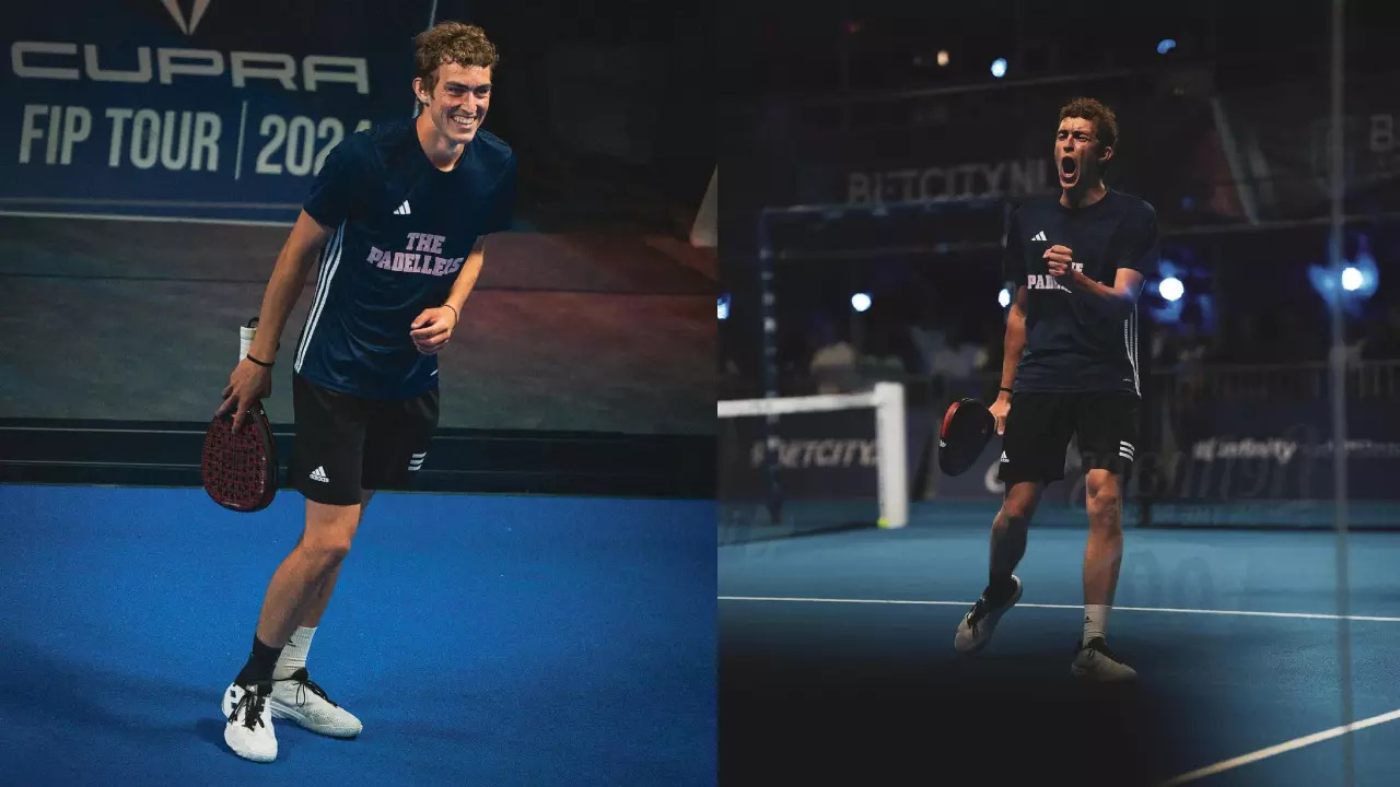 Meet Thijs Roper, Teenage Padel Sensation All Set To Grab Eyeballs At Cupra FIP Tour India 2024