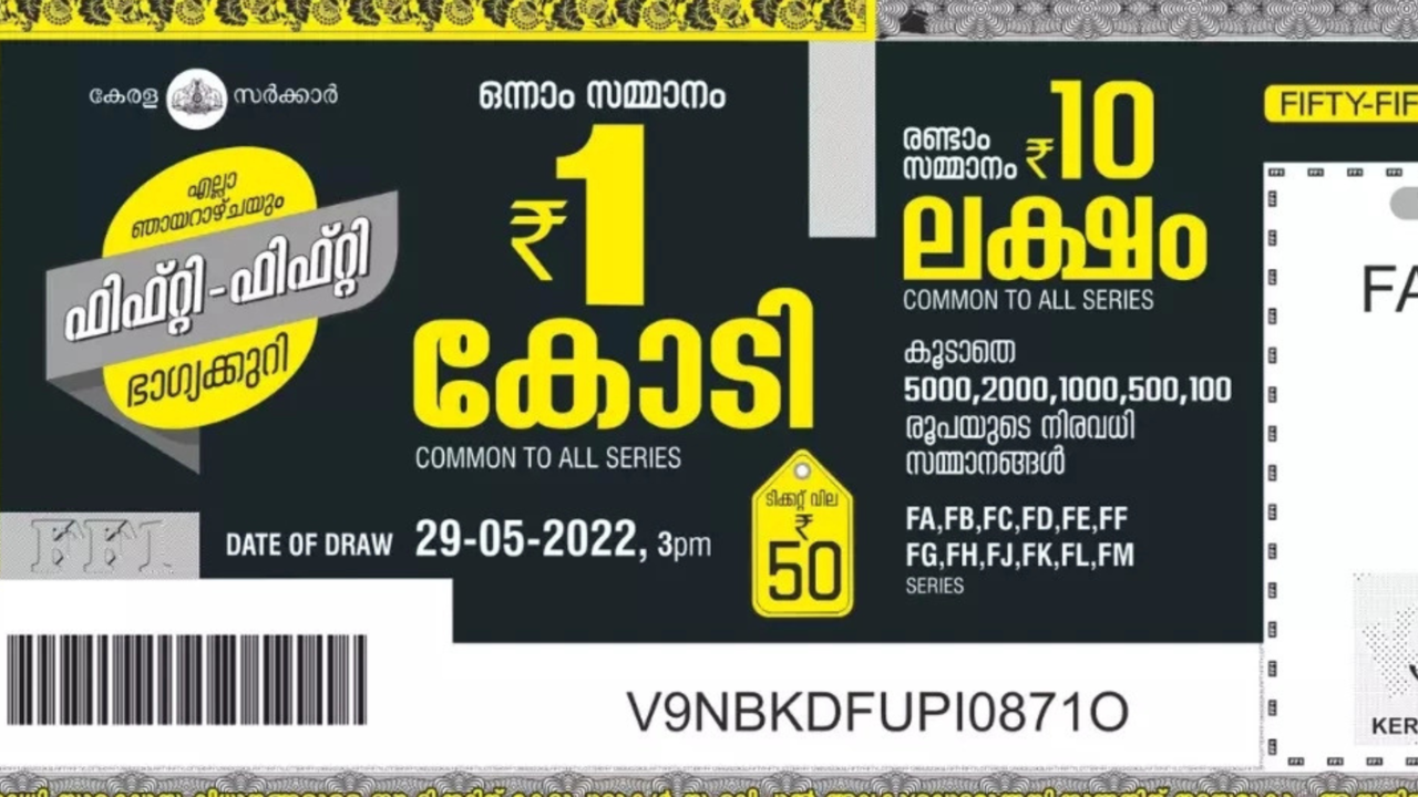 Kerala Lottery Results Today 13-11-2024