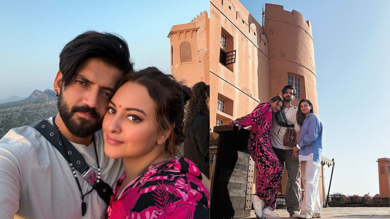 Sonakshi Sinha, Zaheer Iqbal Enjoy 'Family Holiday' With His Sister Sanam Ratansi. Netizens 'Love How He Has 2 Bags'