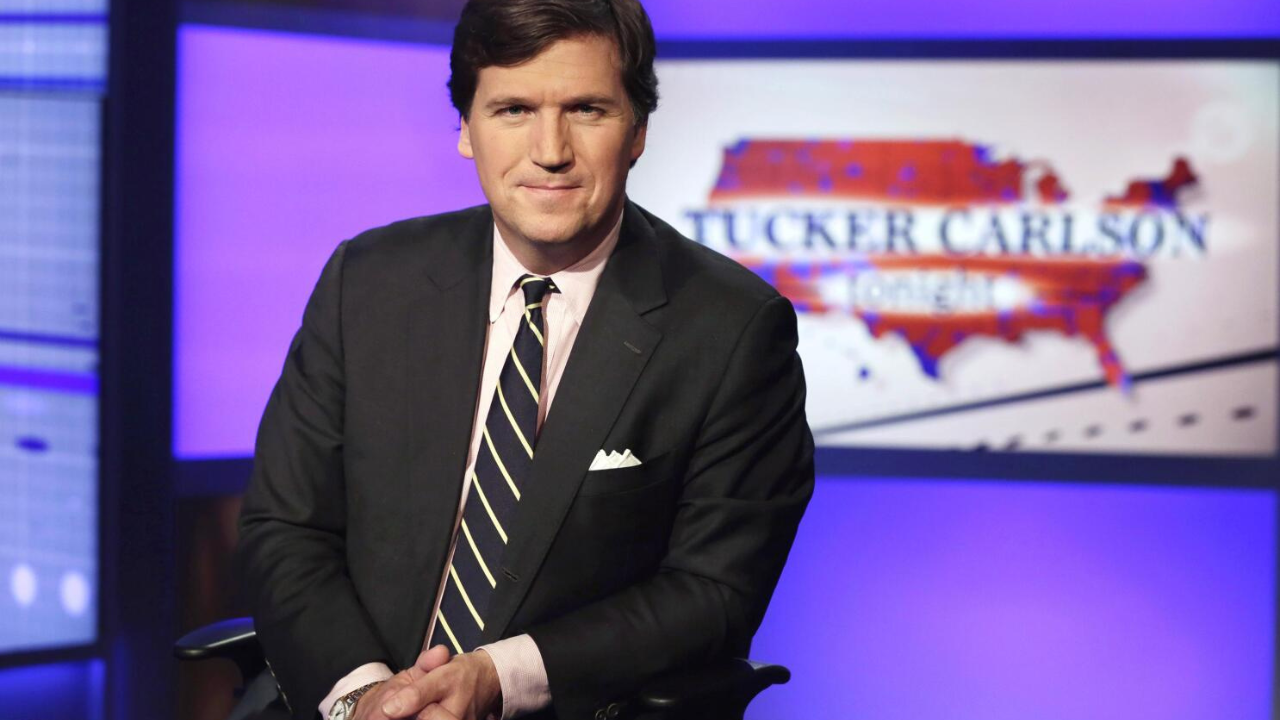 Former Fox News host Tucker Carlson