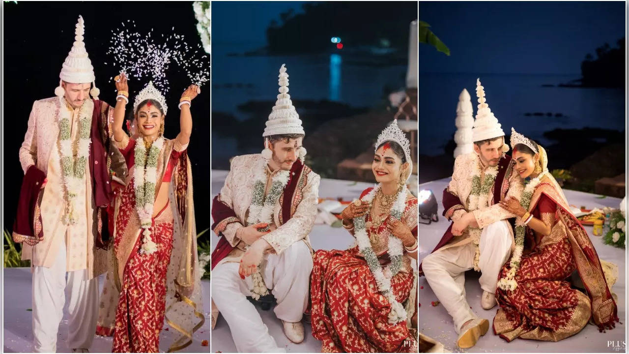 Sreejita De-Michael Blohm-Pape Bengali Wedding Pics Out: Taken Forever!