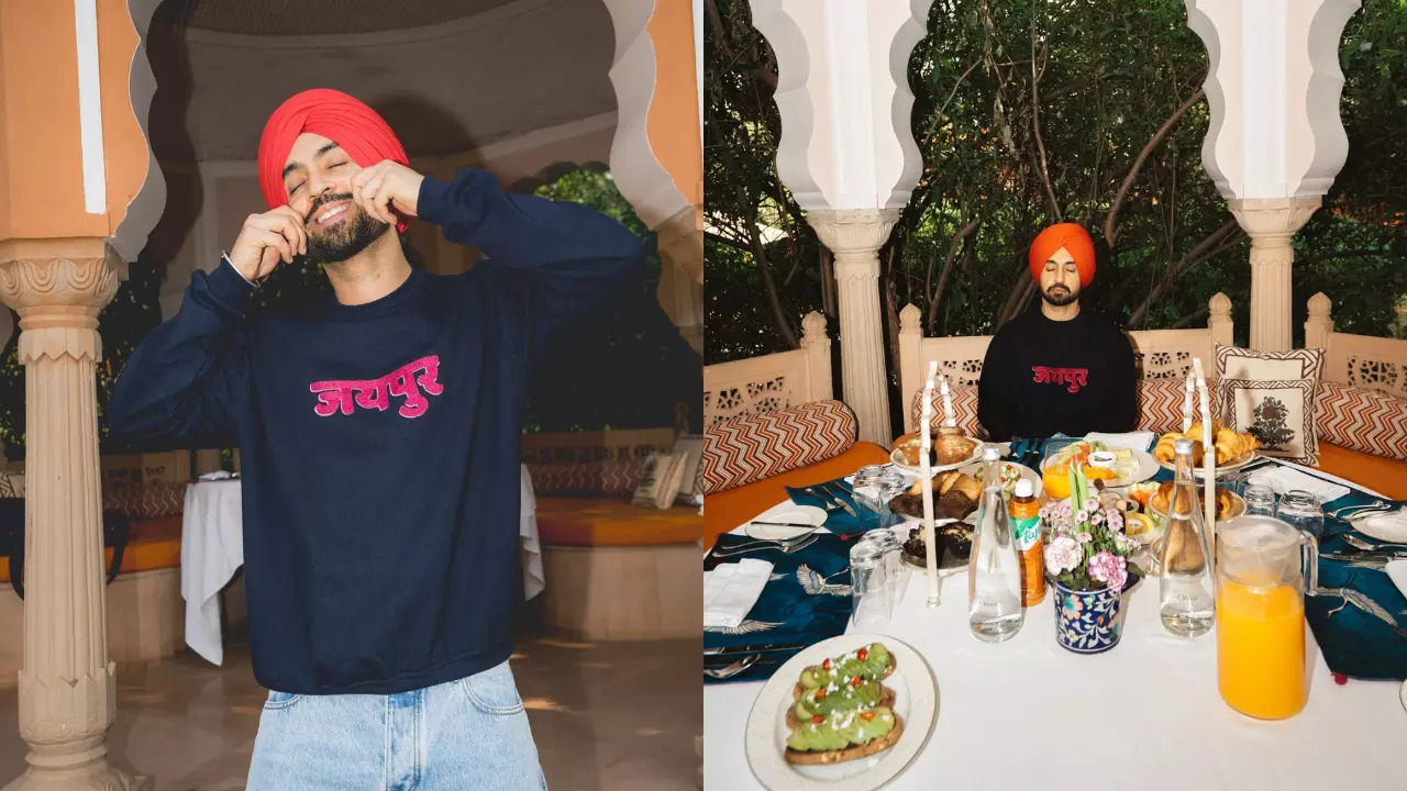 Diljit Dosanjh Loves His Lavish Breakfast, The Jaipur Trip Amid The Dil-luminati Tour Is The Proof