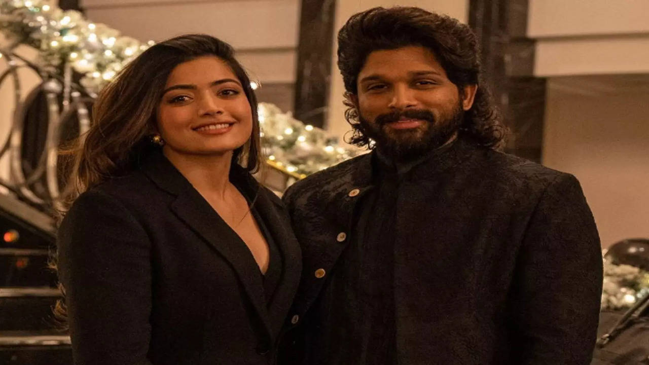 Rashmika Mandanna and Allu Arjun