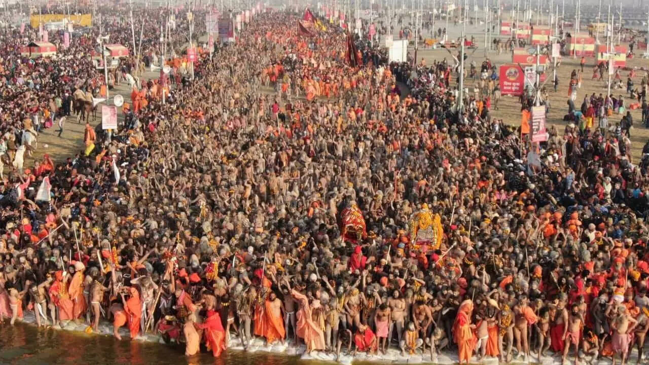 Great gathering of Akharas