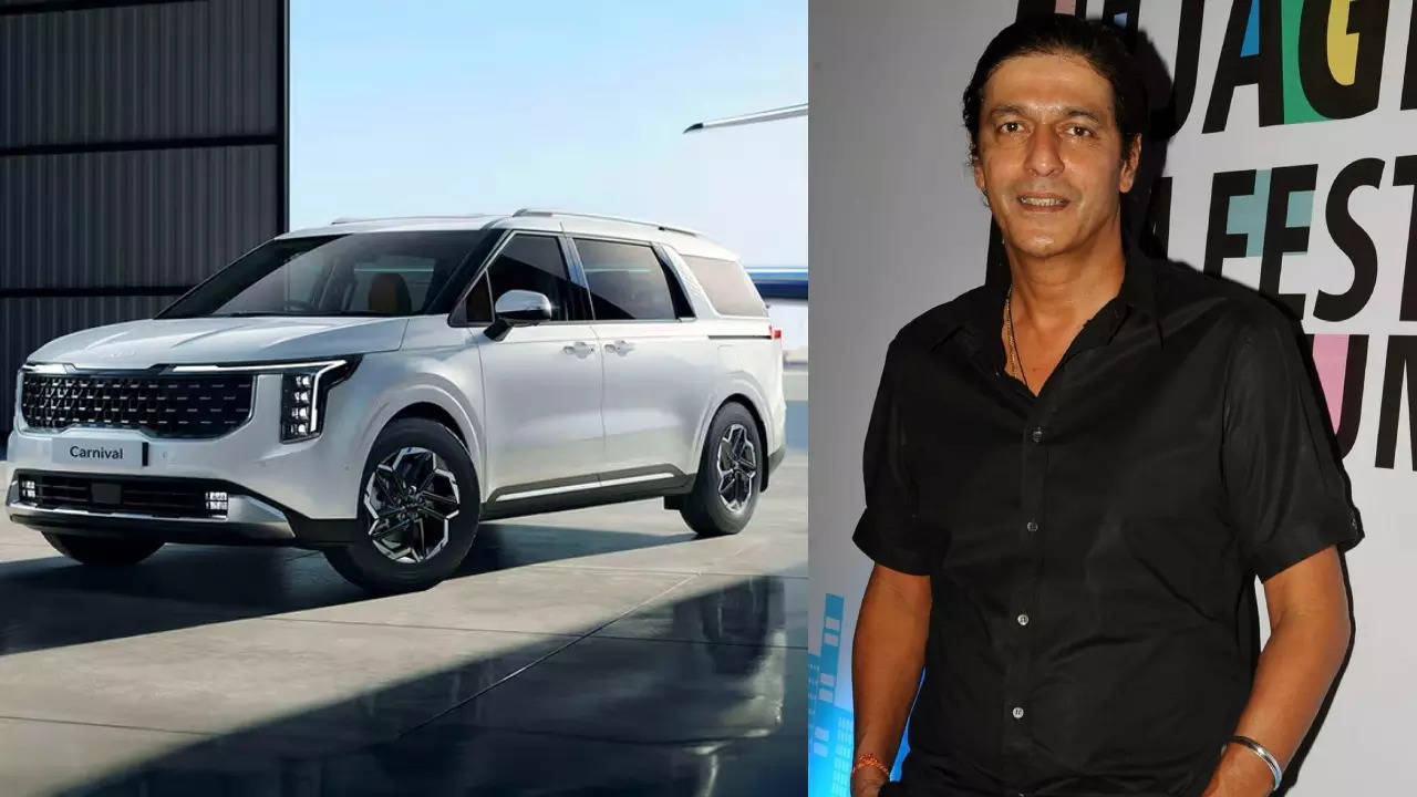 actor chunky pandey adds all-new kia carnival limousine to his garage