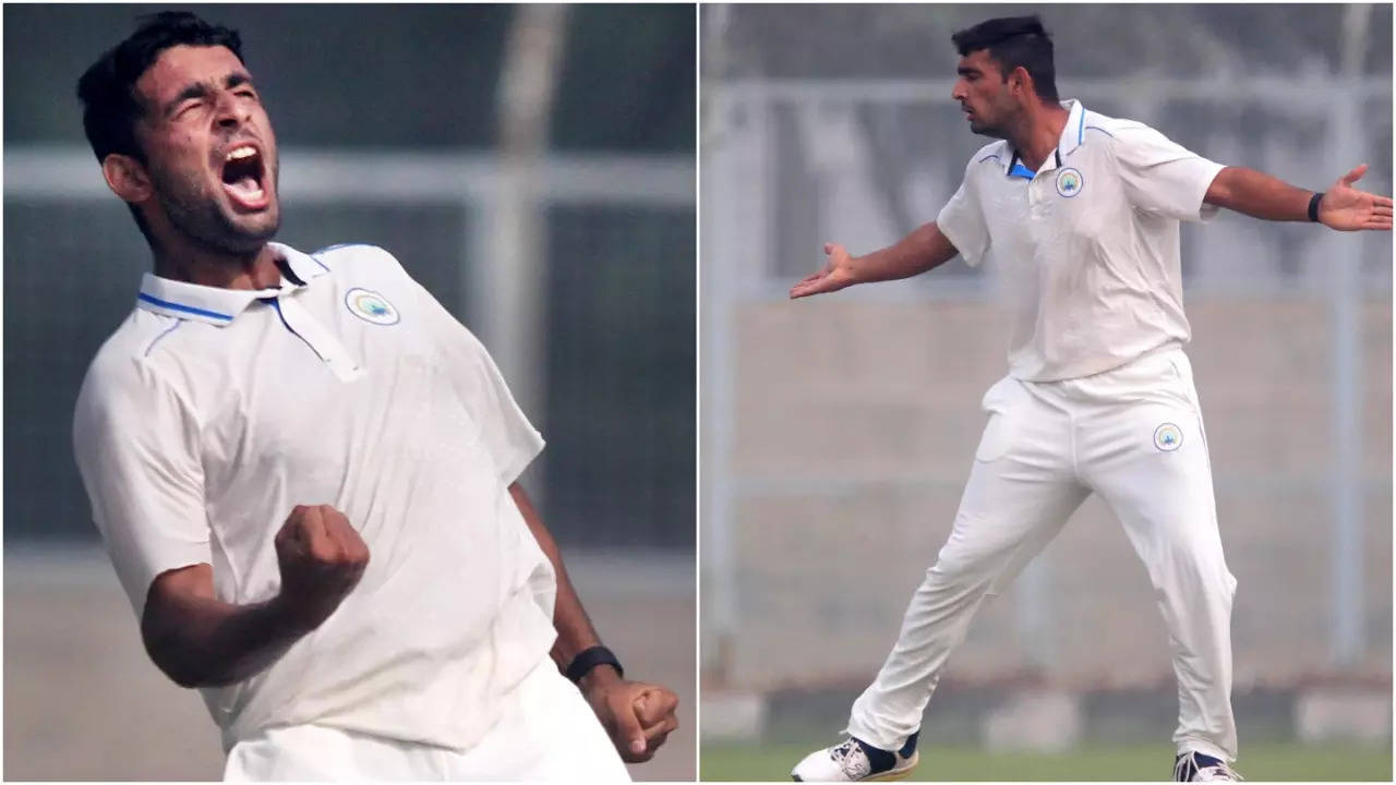 Anshul Khamboj Creates HISTORY Against Sanju Samson's Team In Ranji Trophy, Becomes 3rd Indian Bowler To....