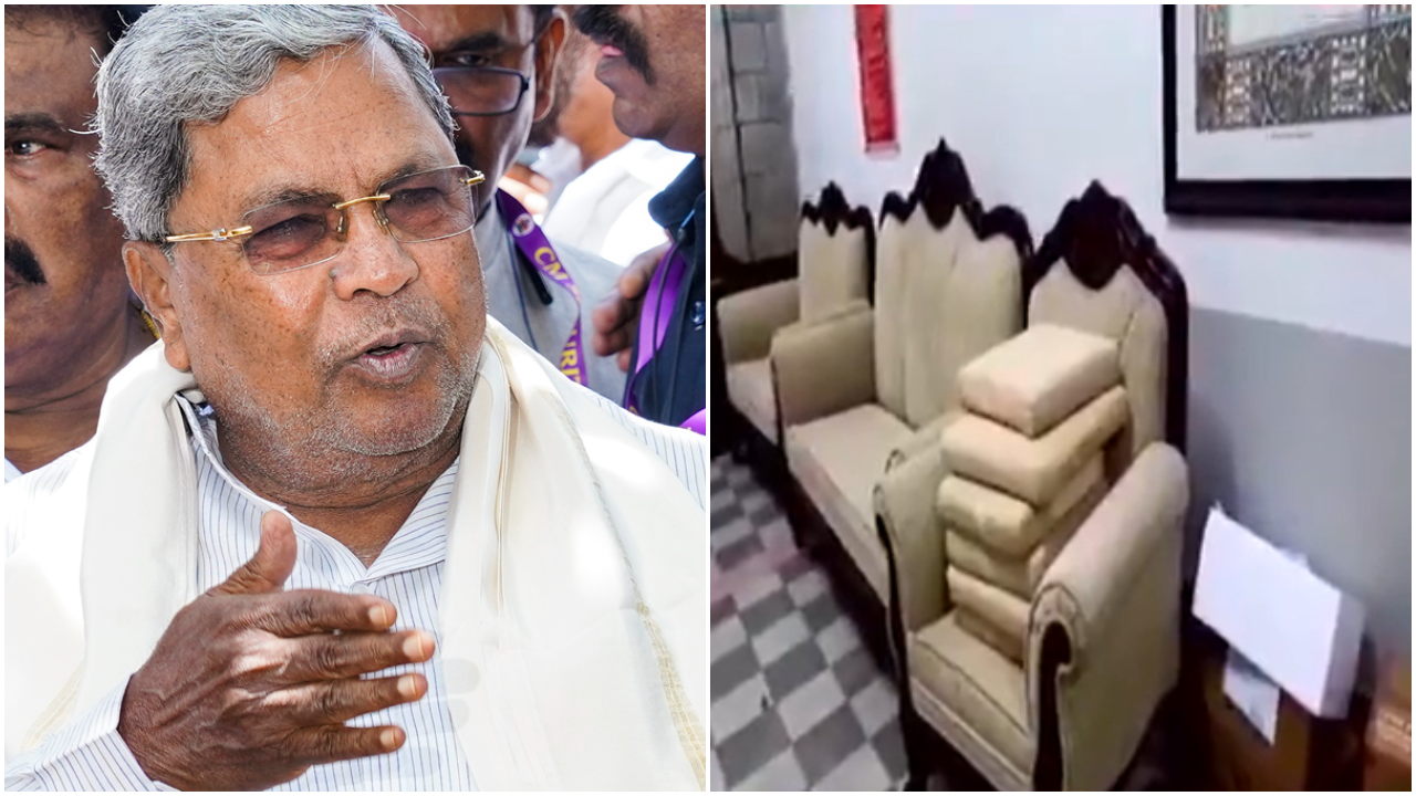 Karnataka CM Siddaramaiah's Office Renovation Sparks Political Controversy