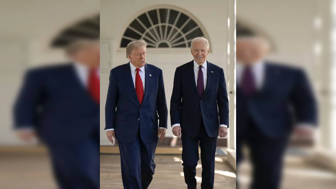 Donald Trump and President Joe Biden  (Photo Credits: X / Twitter)