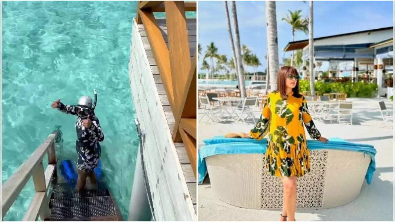 Cancer Patient Hina Khan Goes Snorkeling In Maldives: This Is Where I Belong