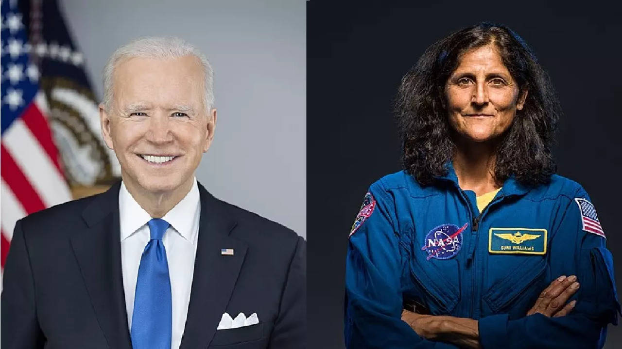 Joe Biden Jokes About Going To Space To Bring Back Astronaut Sunita Williams