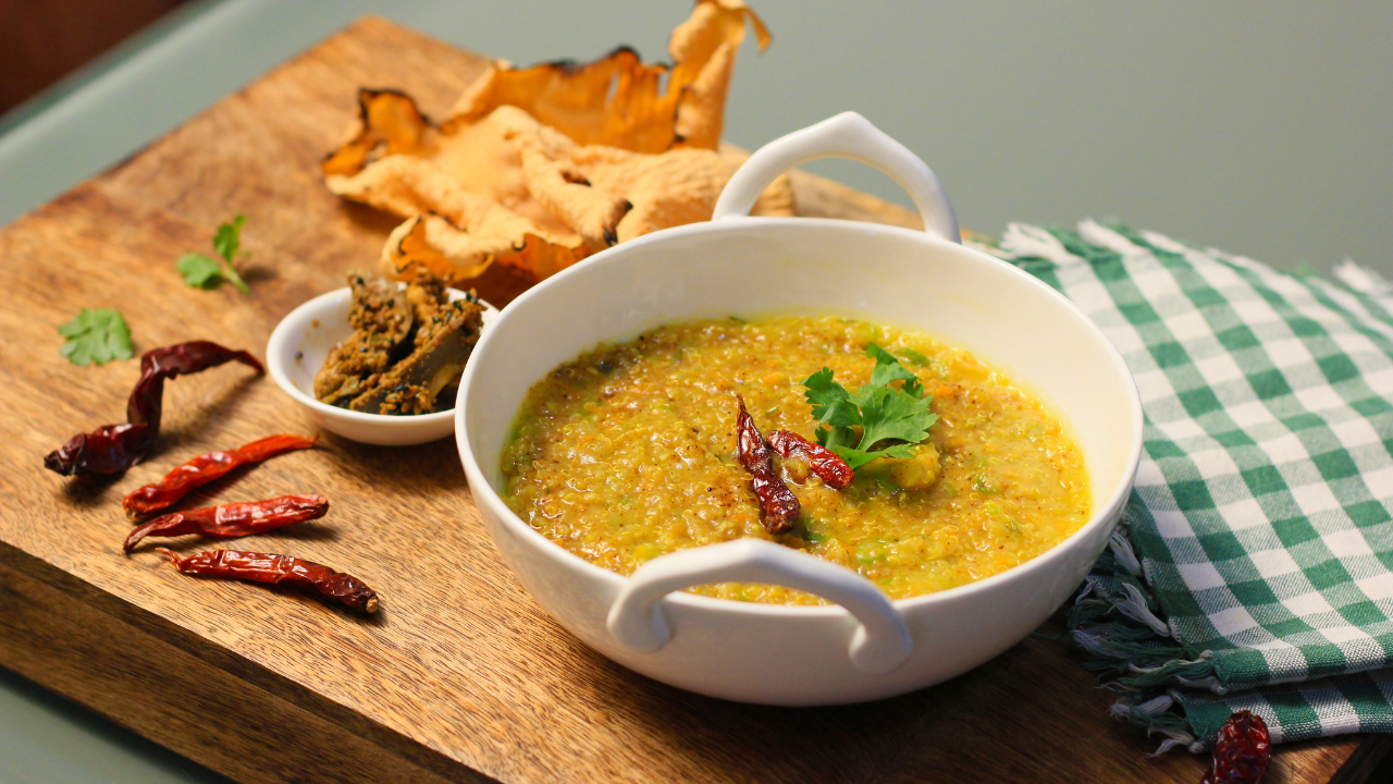 Rajasthani Bajre Ka Khichda For Wholesome Breakfast