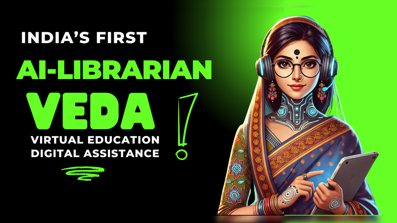 VEDA is an intelligent, virtual librarian that assists users by providing personalised recommendations