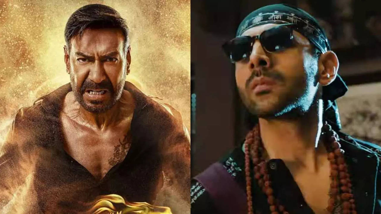 Bhool Bhulaiyaa 3 vs Singham Again: Ajay Devgn And Kartik Aaryan Starrers In Neck-To-Neck Competition With Just Rs 1 Crore Margin